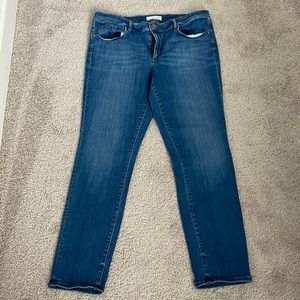 Loft Jean Legging. Medium wash. Mid rise size 31/12